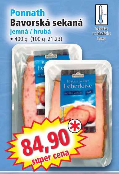 Ponnath Bavorská sekaná