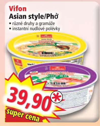 Vifon Asian style/Phở