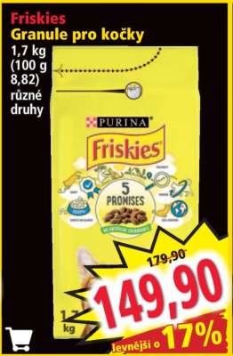 Friskies granule pro kočky