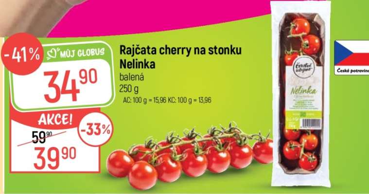 Rajčata cherry na stonku Nelinka