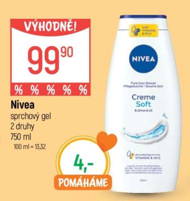 Nivea sprchový gel