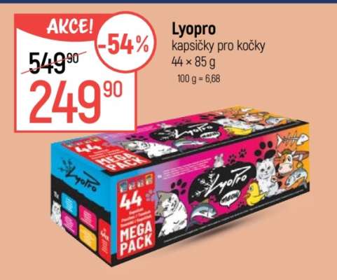 LYOPRO Kapsičky pro kočky
