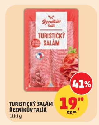 TURISTICKÝ SALÁM ŘEZNÍKŮV TALÍŘ