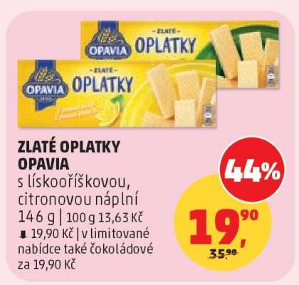 ZLATÉ OPLATKY OPAVIA