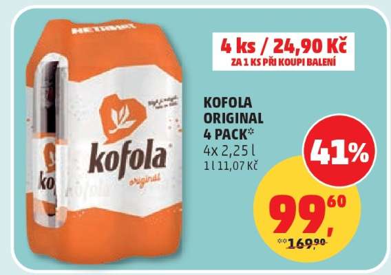 KOFOLA ORIGINAL 4 PACK*