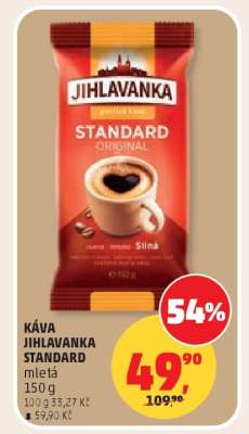 KÁVA JIHLAVANKA STANDARD