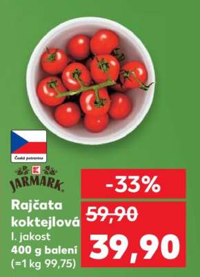 Rajčata koktejlová