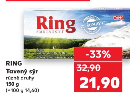 RING Tavený sýr