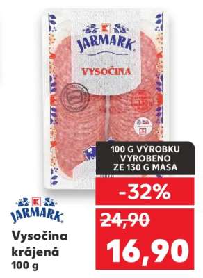 Vysočina krájená 100 g