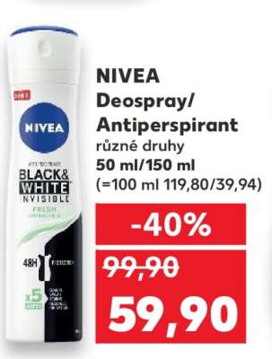NIVEA Deospray/ antiperspirant