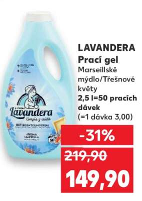 LAVANDERA Prací gel