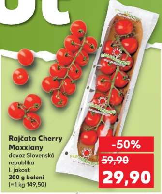 Rajčata Cherry Maxxiany