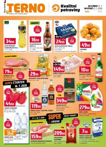 Leták coop TERNO - 15.7.2026 - 21.7.2026.