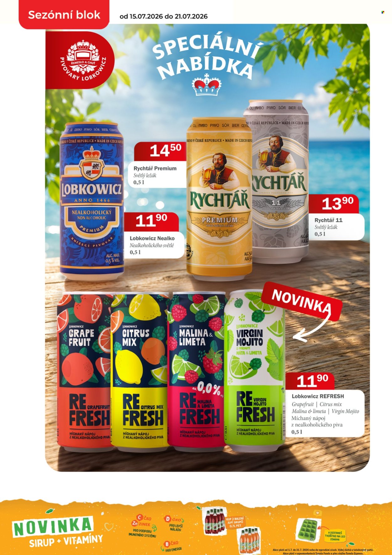 Leták Tamda Foods - 15.7.2026 - 21.7.2026. Strana 2