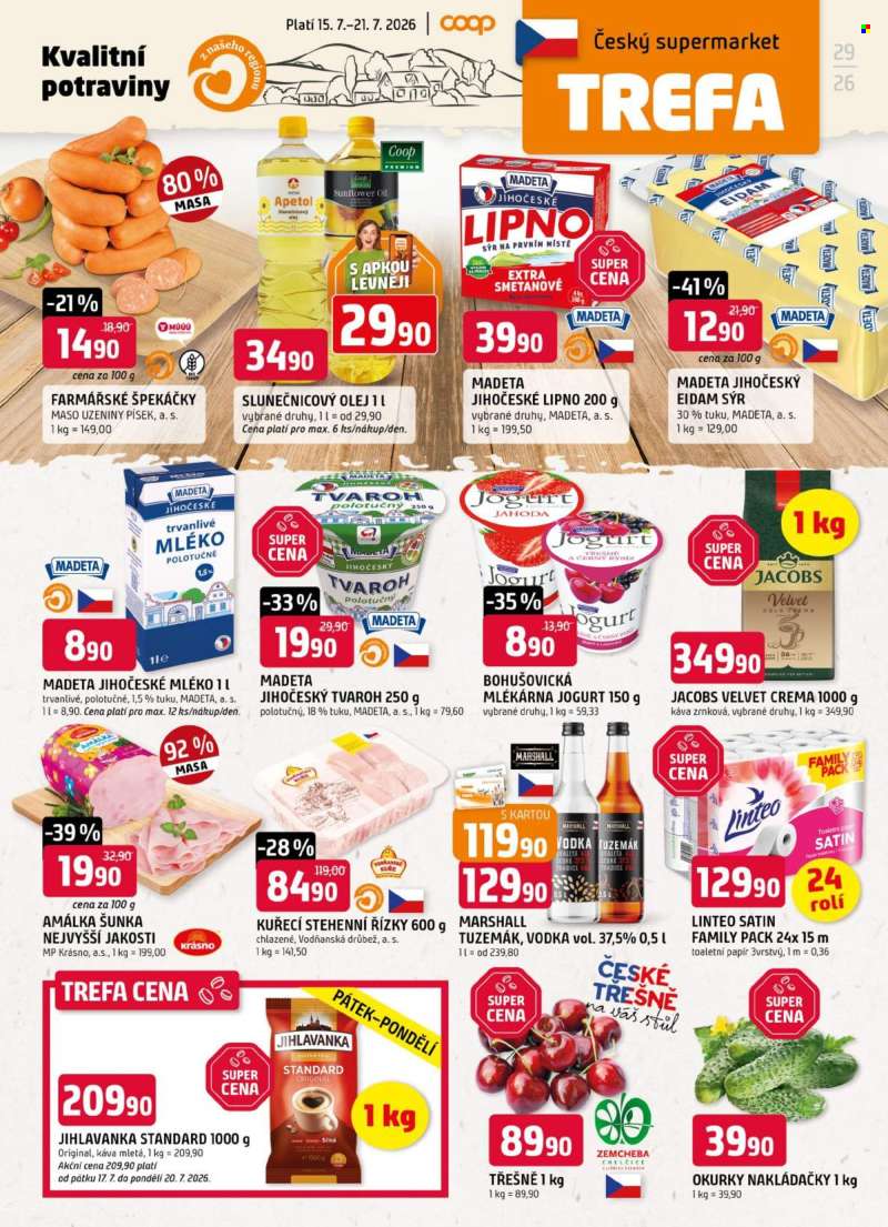 Leták TREFA coop - 15.7.2026 - 21.7.2026.