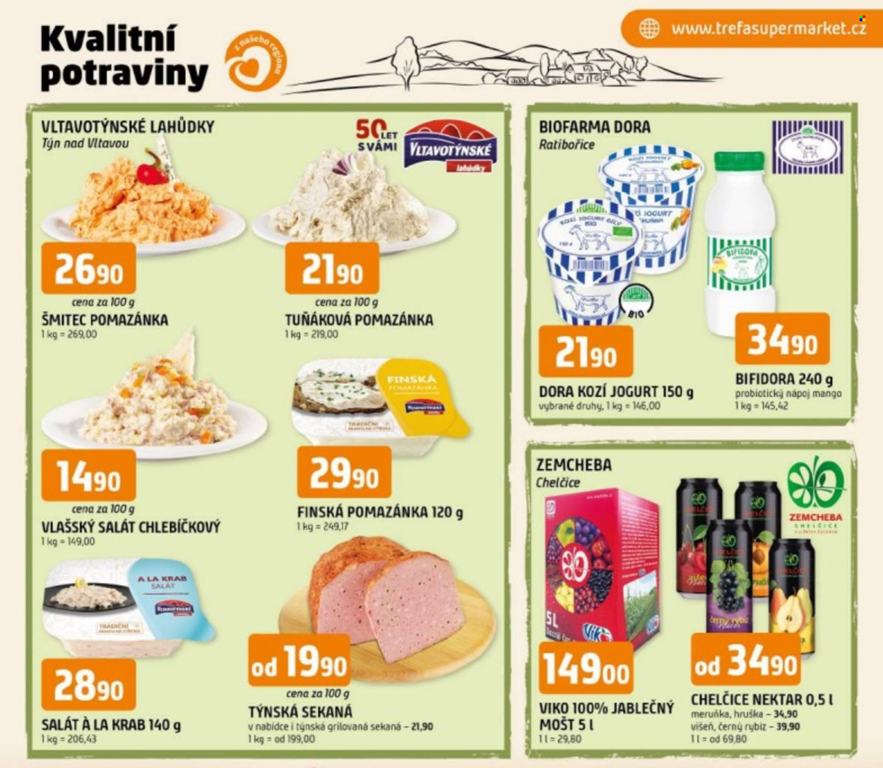 Leták TREFA coop - 15.7.2026 - 21.7.2026. Strana 1