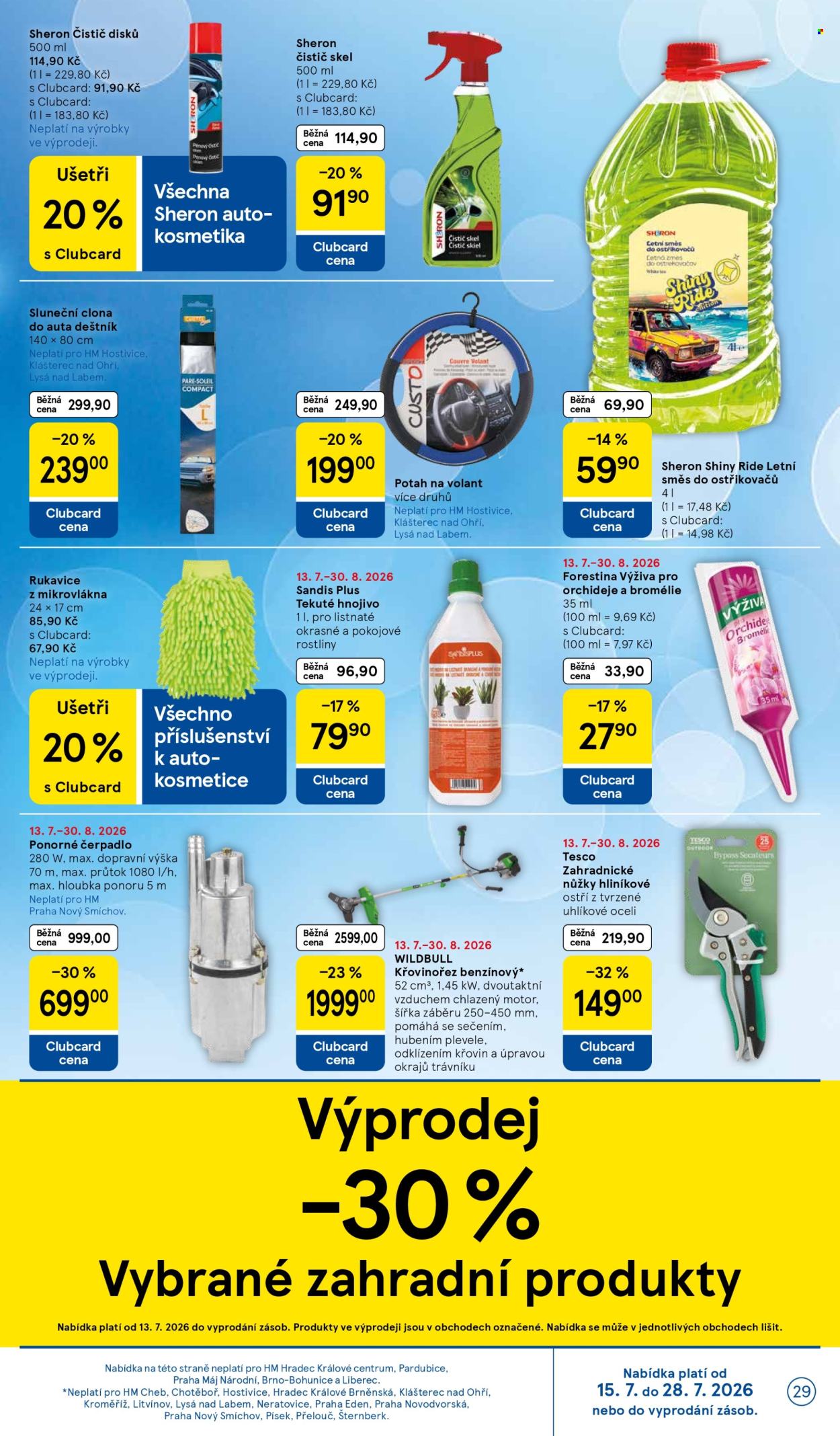 Leták TESCO - 15.7.2026 - 21.7.2026. Strana 29