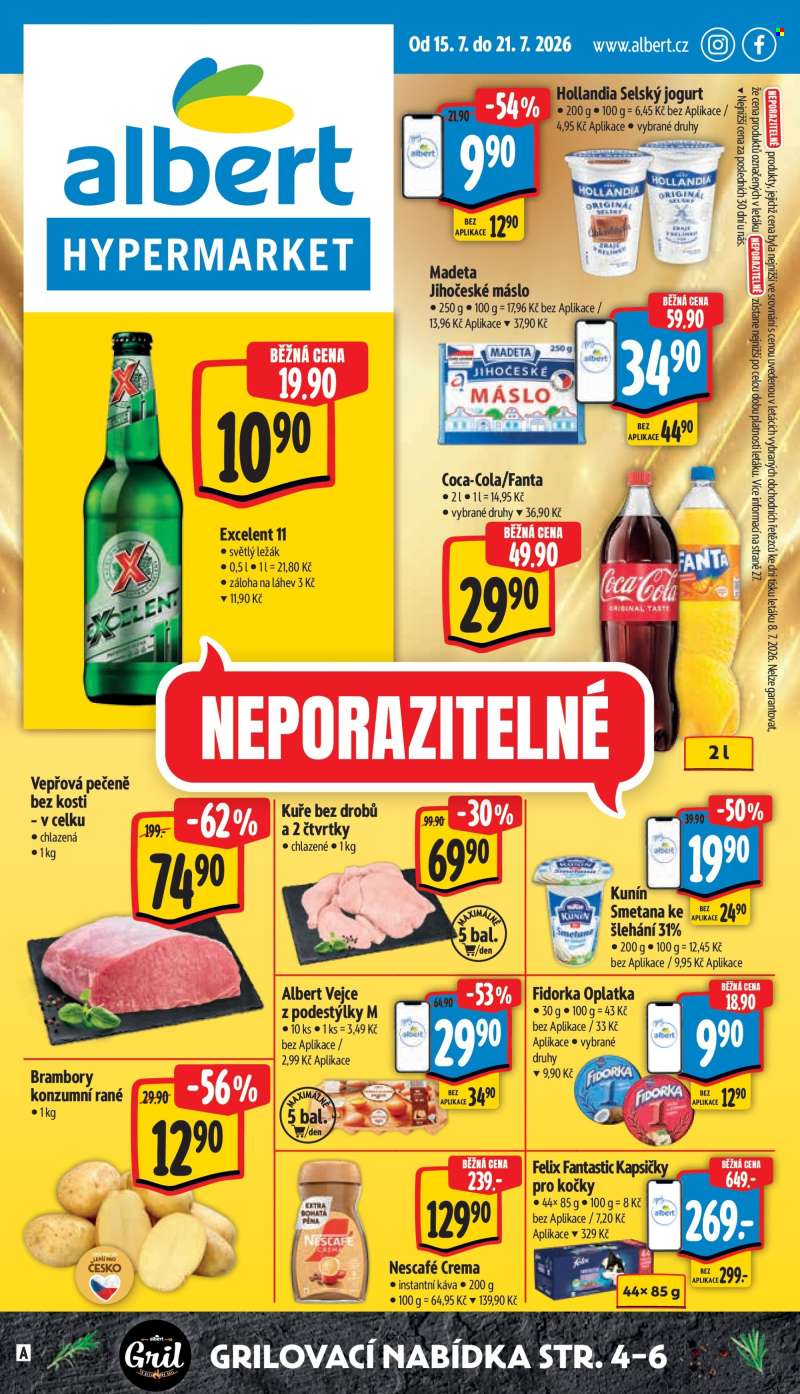 Leták Albert Hypermarket - 15.7.2026 - 21.7.2026.