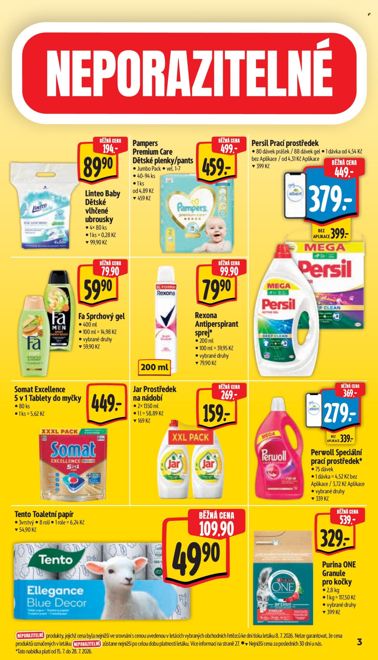 Leták Albert Hypermarket - 15.7.2026 - 21.7.2026. Strana 7