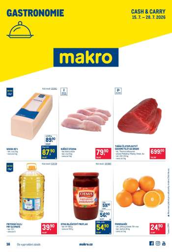 Leták MAKRO - 15.7.2026 - 28.7.2026.