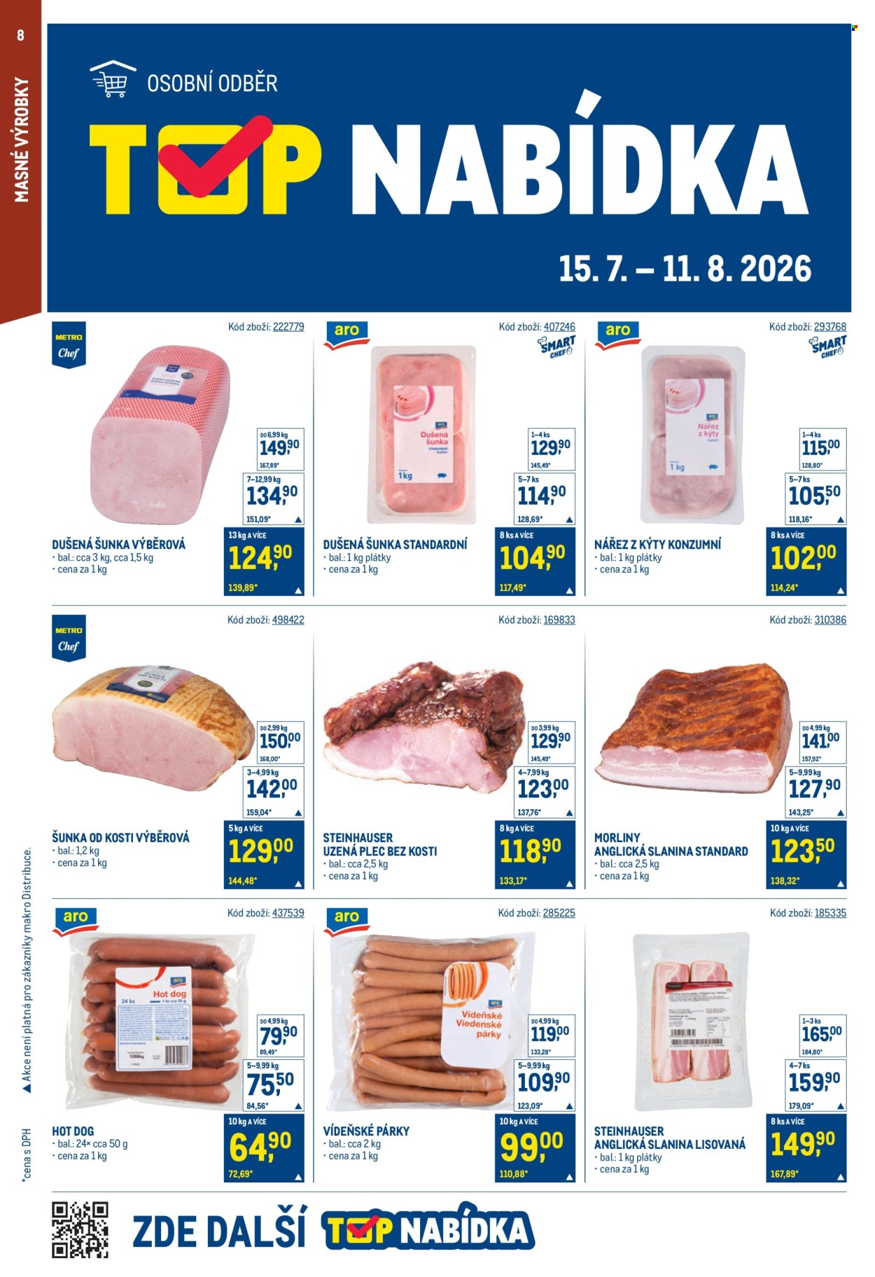Leták MAKRO - 15.7.2026 - 28.7.2026. Strana 8