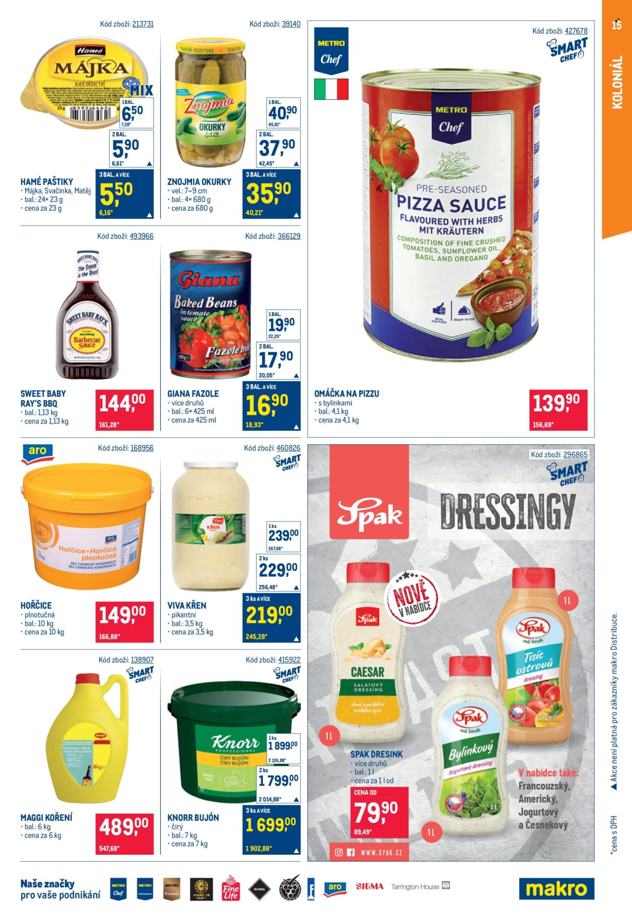 Leták MAKRO - 15.7.2026 - 28.7.2026. Strana 15