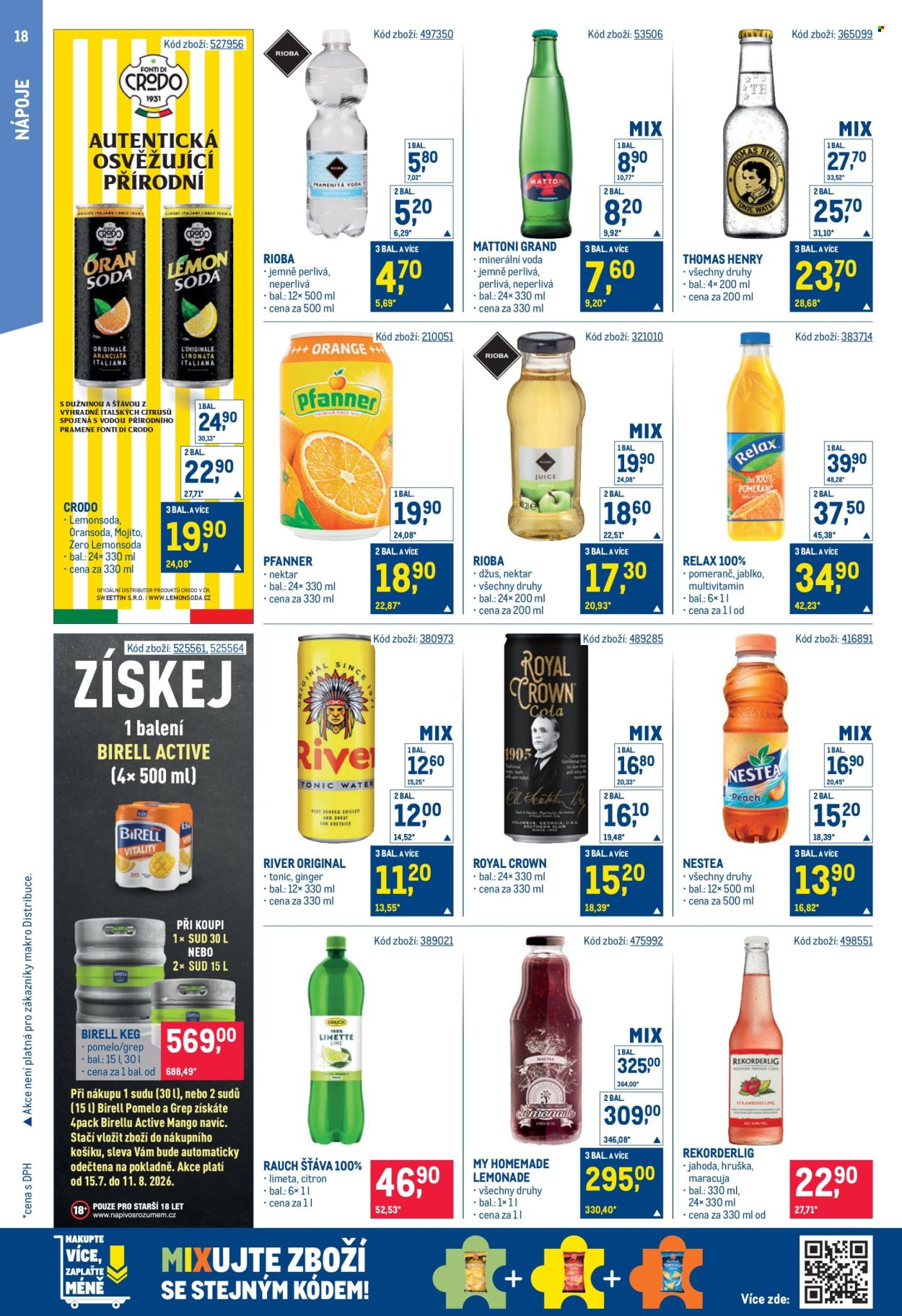 Leták MAKRO - 15.7.2026 - 28.7.2026. Strana 18