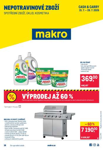 Leták MAKRO - 15.7.2026 - 28.7.2026.