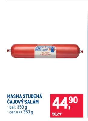 MASNA STUDENÁ ČAJOVÝ SALÁM