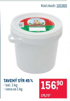 TAVENÝ SÝR 45 %