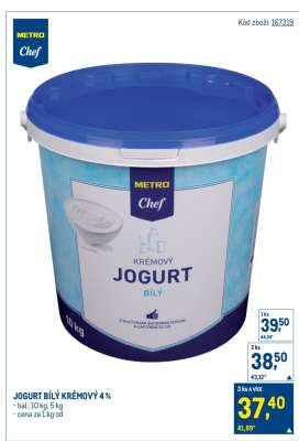 JOGURT BÍLÝ KRÉMOVÝ 4 %