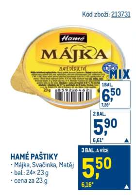 Hamé paštiky