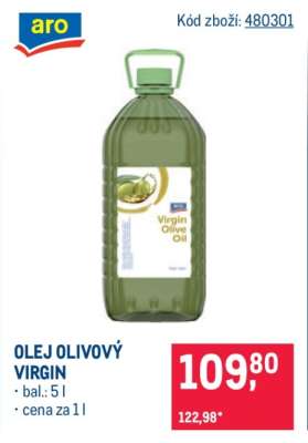 OLEJ OLIVOVÝ VIRGIN