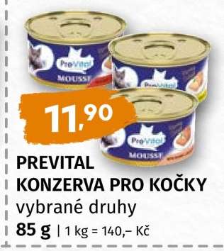 PreVital Konzerva pro kočky