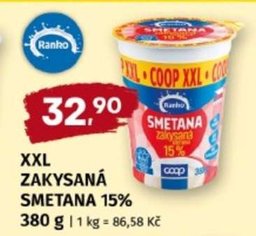 XXL ZAKYSANÁ SMETANA 15%