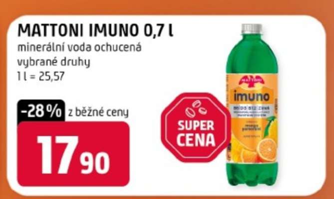 MATTONI IMUNO 0,7 l