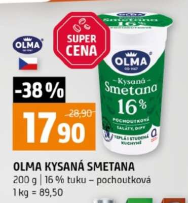 Olma Kysaná smetana