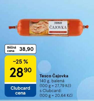 Tesco Čajovka