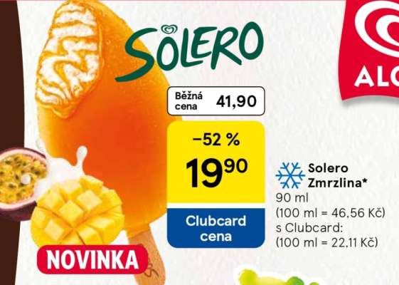 SOLERO Zmrzlina