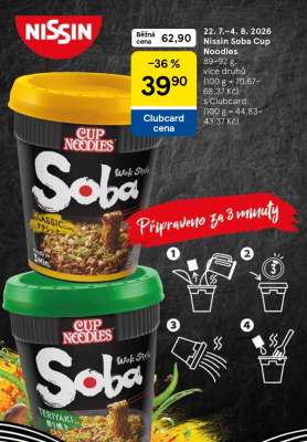 Nissin Soba Cup Noodles