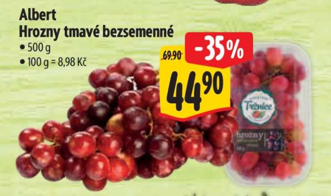 Albert Hrozny tmavé bezsemenné