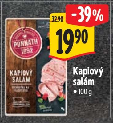 Kapiový salám