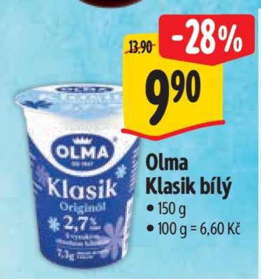 Olma Klasik bílý
