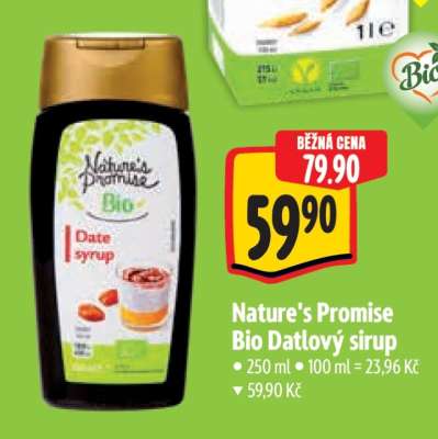 Nature's Promise Bio Datlový sirup