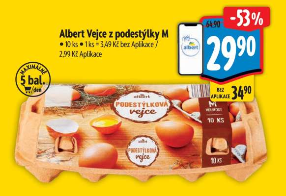 Albert Vejce z podestýlky M