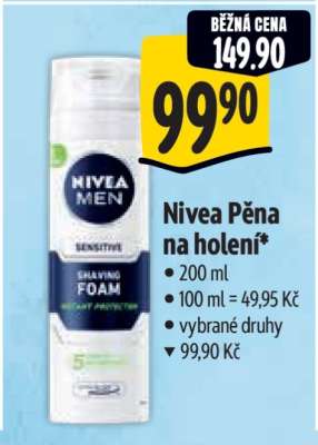 Nivea Pěna na holení*