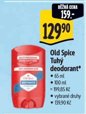 Old Spice tuhý deodorant