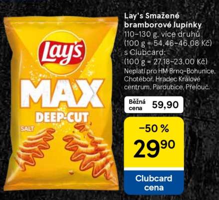 Lay's Smažené bramborové lupínky