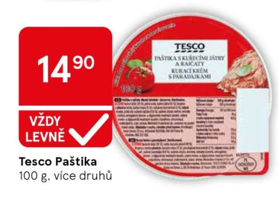 Tesco Paštika