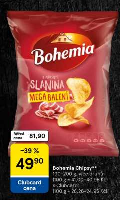 BOHEMIA CHIPSY